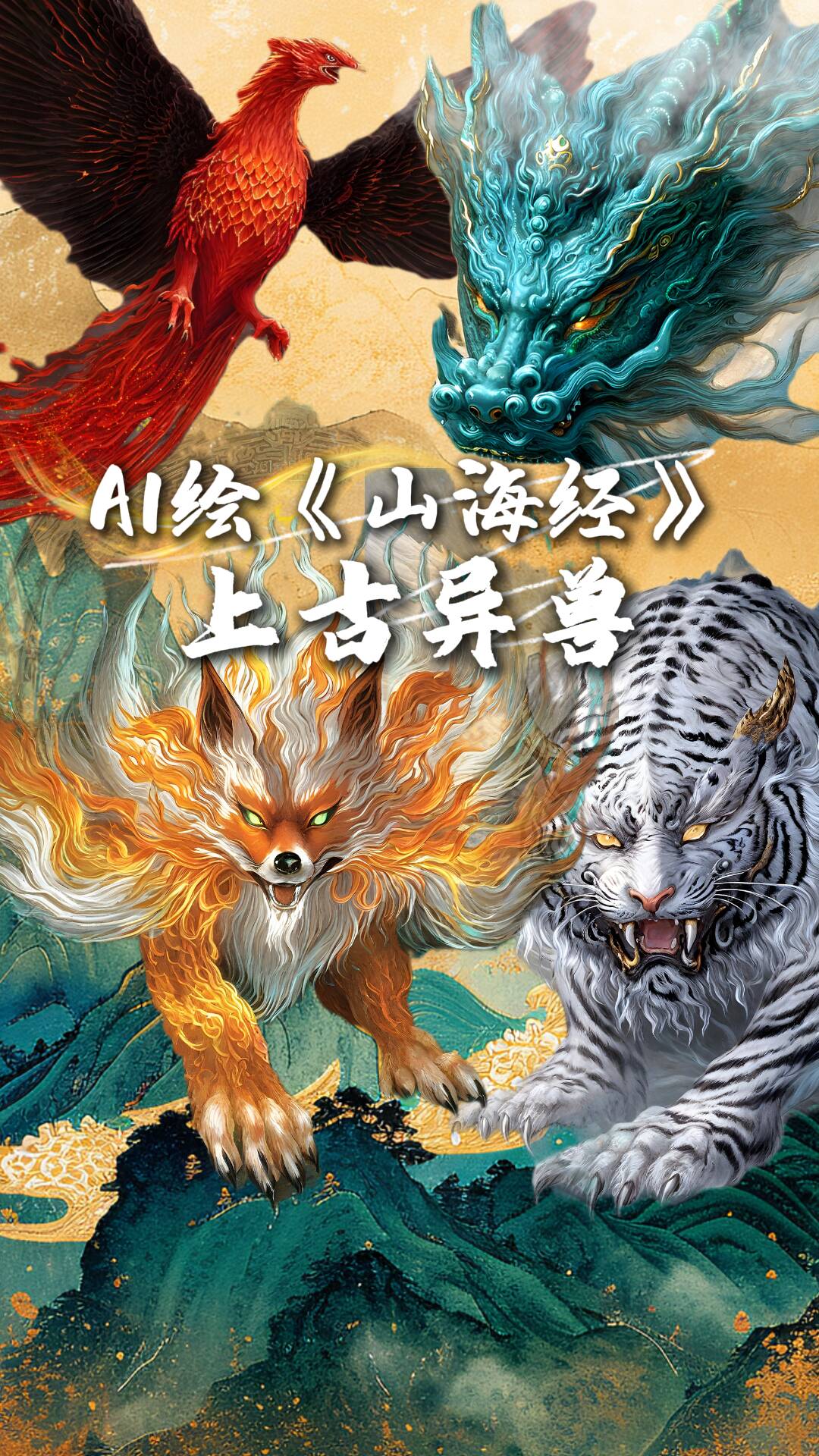 AI复活神兽 《山海经》燃爆了
